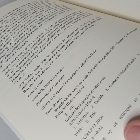 Super Foods Rx book - Picture 3 of 7